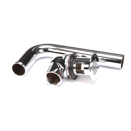 T&S Brass Grid Drain Assembly, Offset, Polished Chrome B-0898-OF